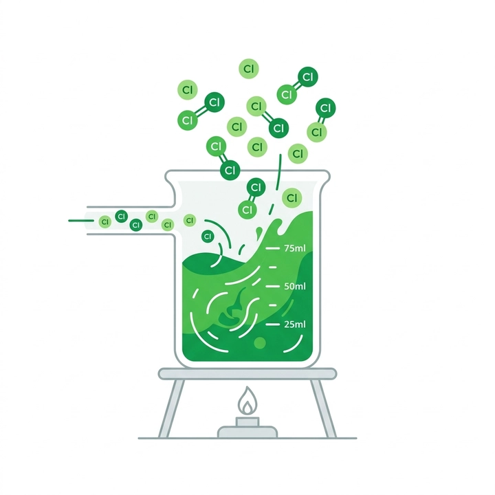 Industrial Chlorination for Pharma Intermediates