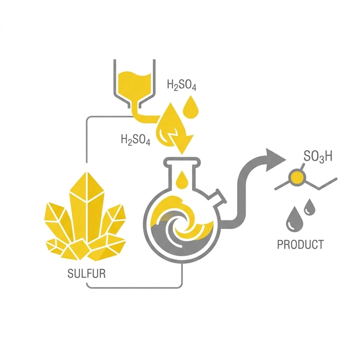 Precise Sulphonation Process Control